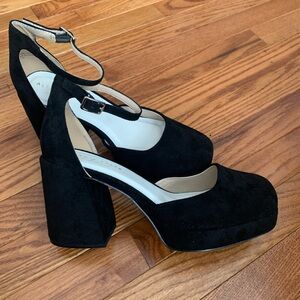 Black Platform Heels